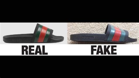 how to tell gucci slides are fake|gucci knockoff slides for men.